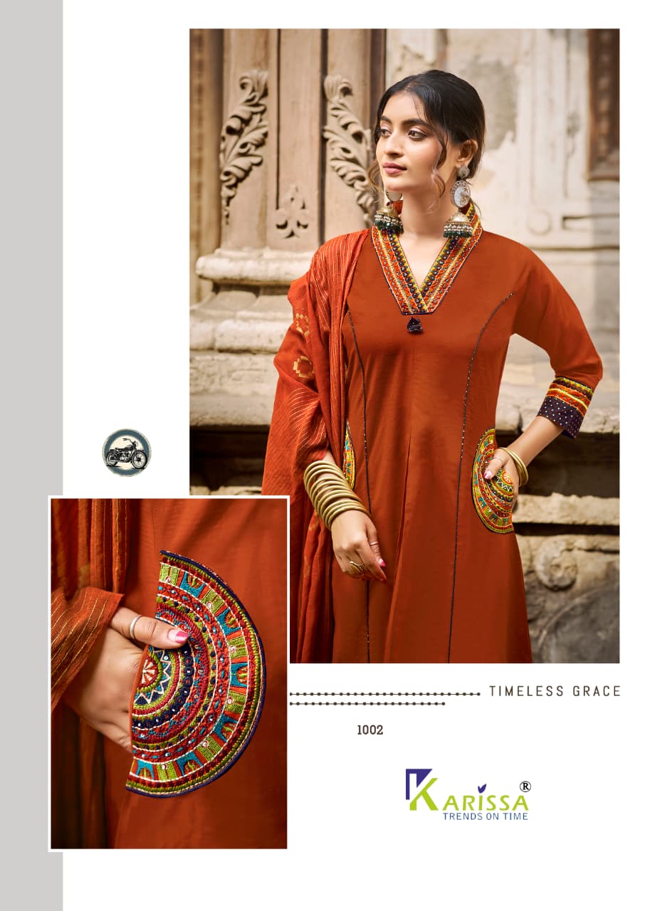 Karissa Kashmira Cotton Salwar Kameez Catalog collection 7
