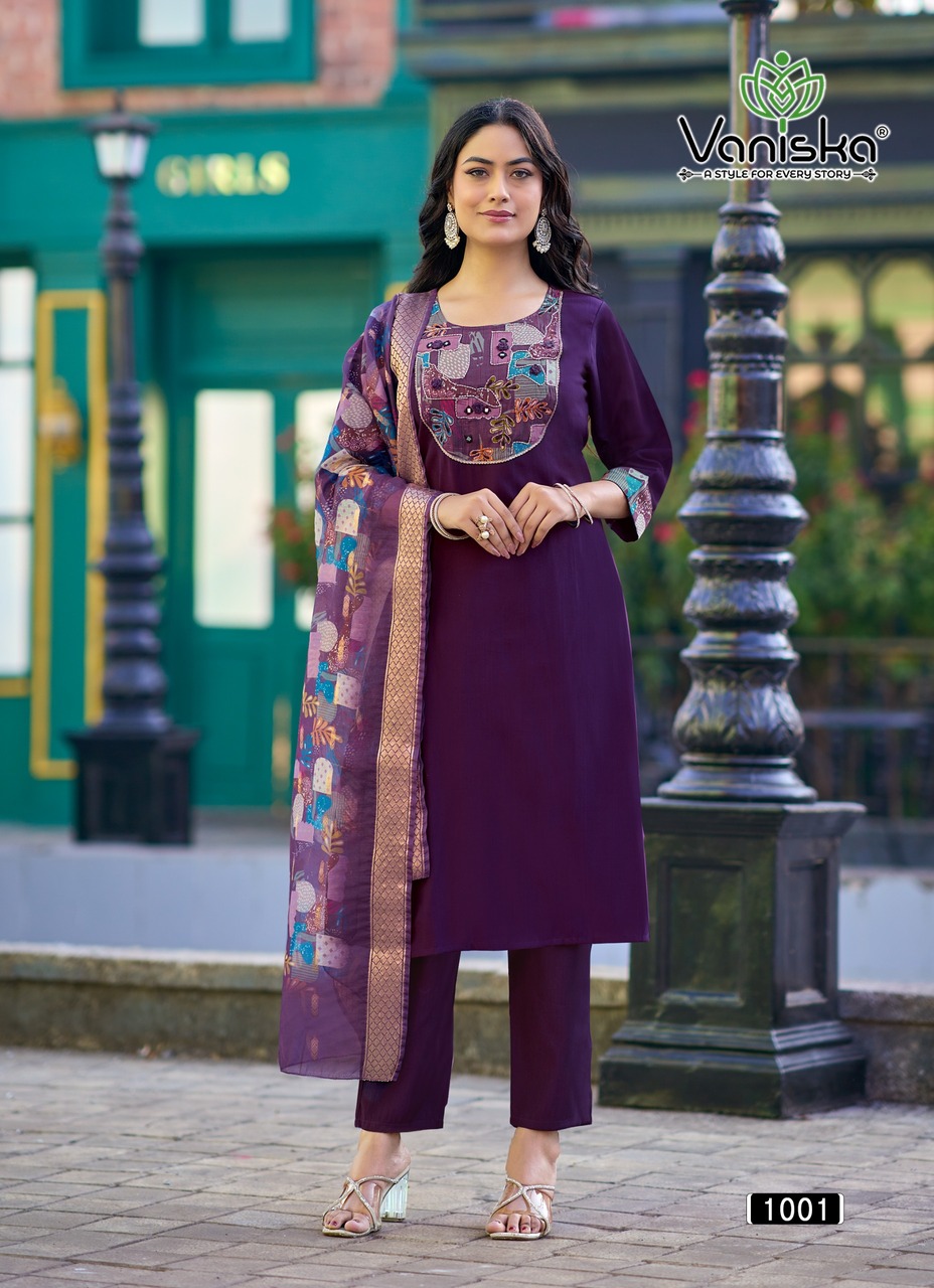 Vaniska Fashion Kasturi Readymade Dress Catalog collection 10