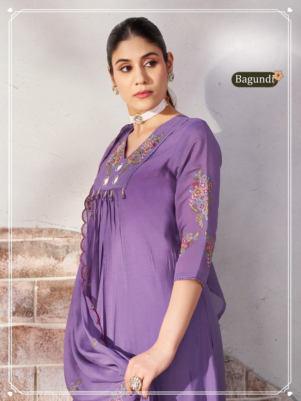 Aarvee Creation Bagundi Readymade Dress Size Set collection 8