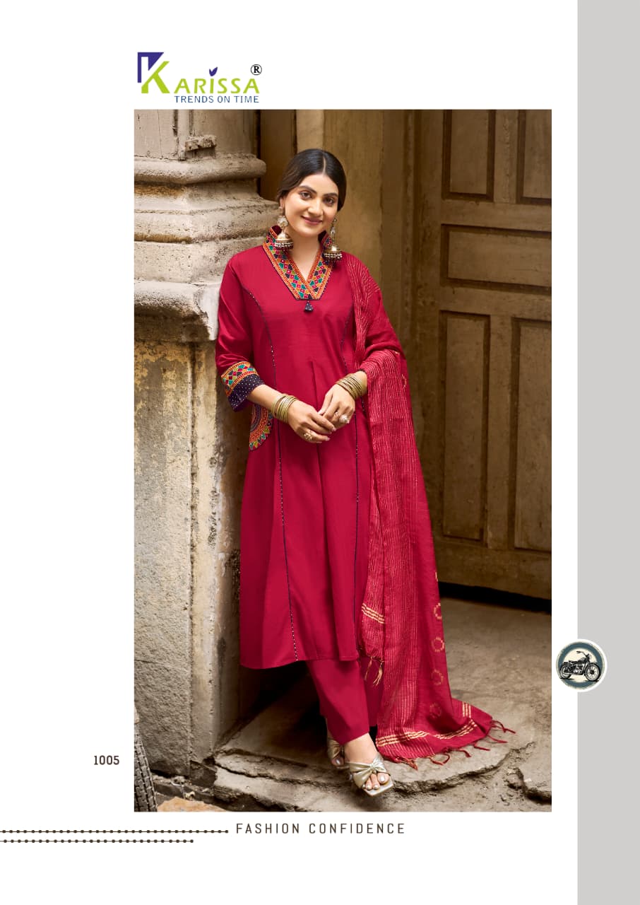 Karissa Kashmira Cotton Salwar Kameez Catalog collection 10