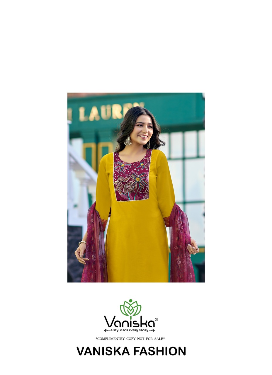 Vaniska Fashion Kasturi Readymade Dress Catalog collection 15