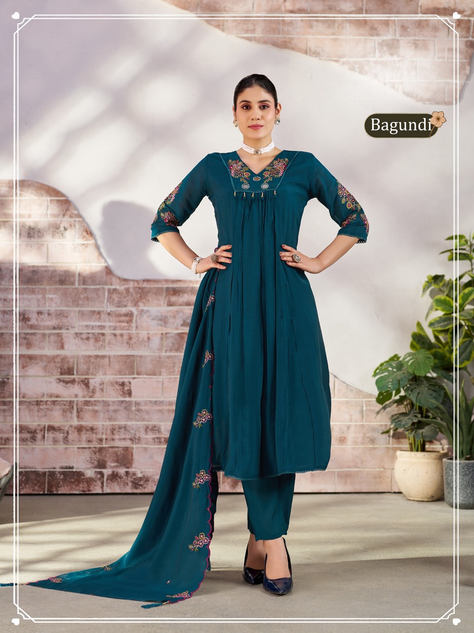 Aarvee Creation Bagundi Readymade Dress Size Set collection 2