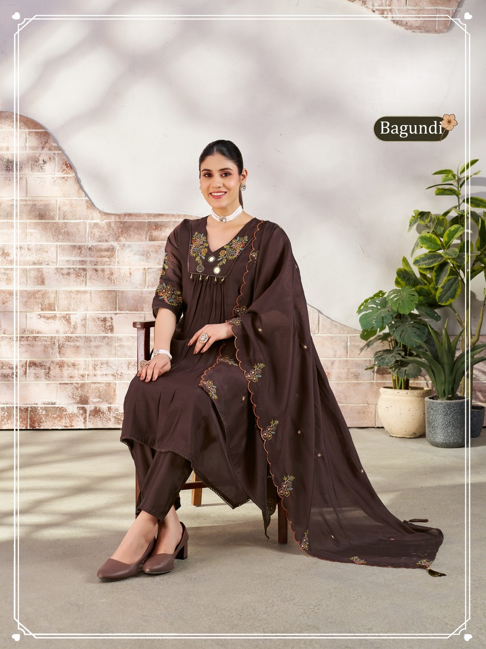 Aarvee Creation Bagundi Readymade Dress Size Set collection 3