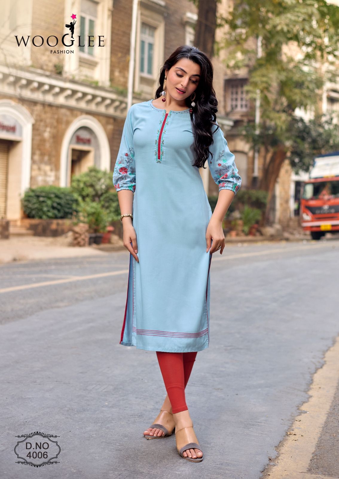 Wooglee Fashion Aarvika Rayon Kurti Catalog collection 1