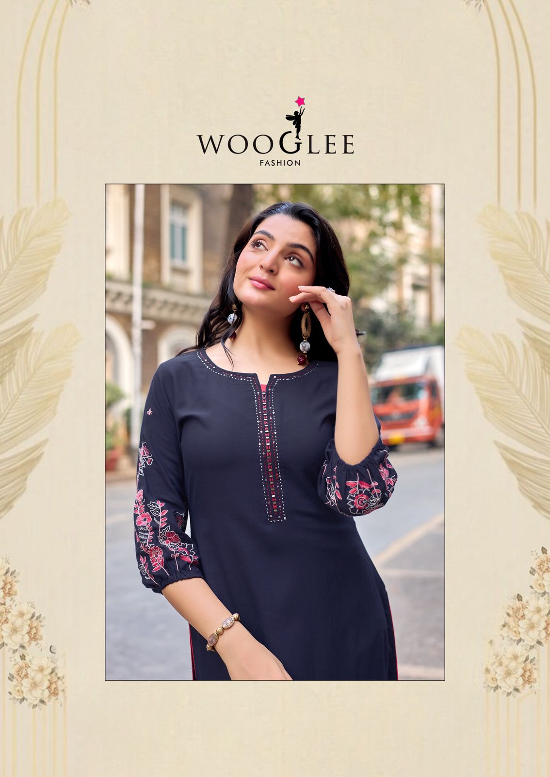 Wooglee Fashion Aarvika Rayon Kurti Catalog collection 9