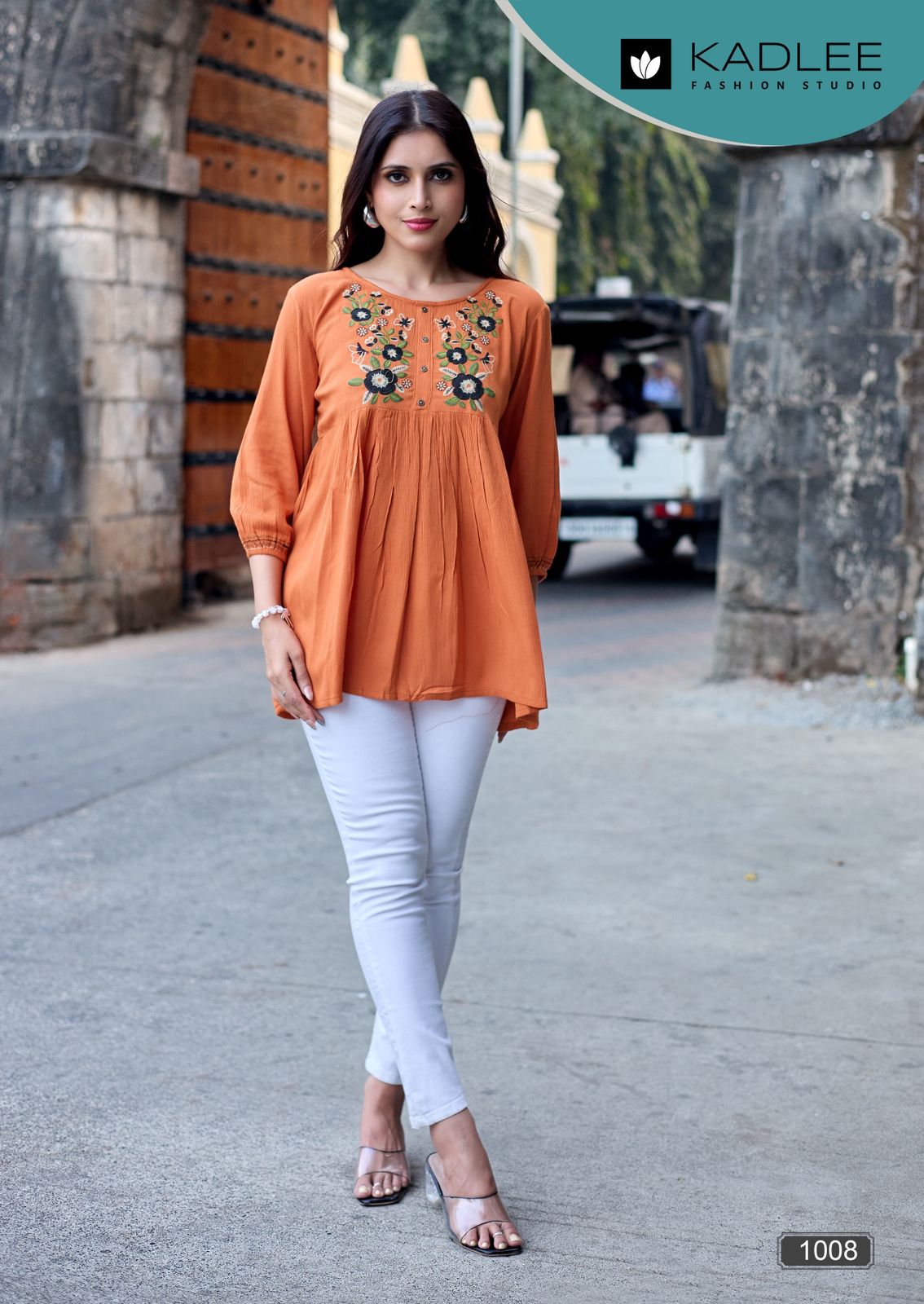 Kadlee Crystal Vol 2 Rayon Kurti Catalog collection 5