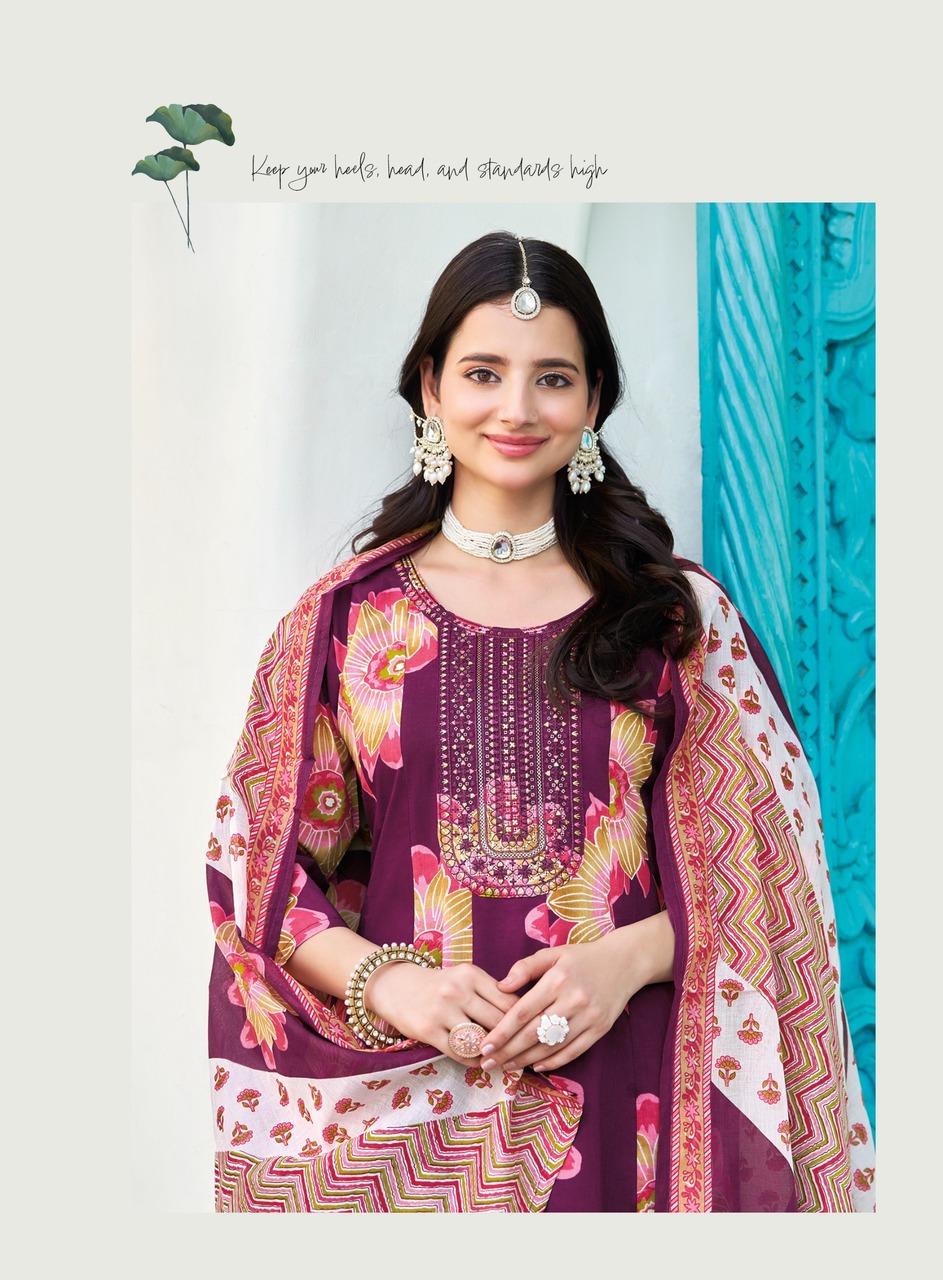 Radhika Lifestyle Summer Garden 2 Printed Catalog collection 15