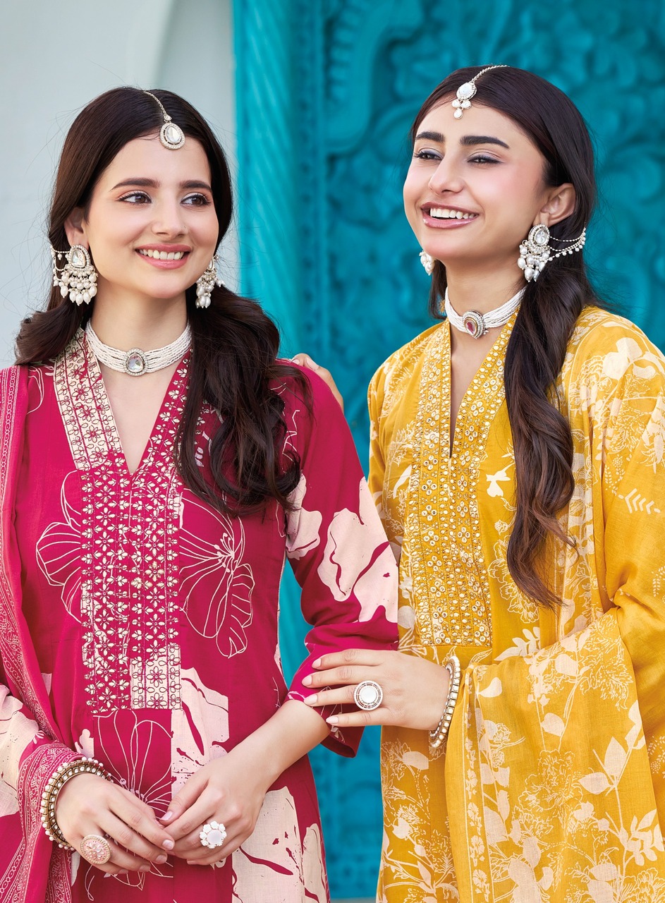 Radhika Lifestyle Summer Garden 2 Printed Catalog collection 14