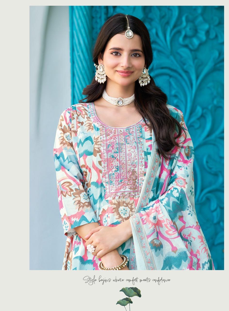 Radhika Lifestyle Summer Garden 2 Printed Catalog collection 13