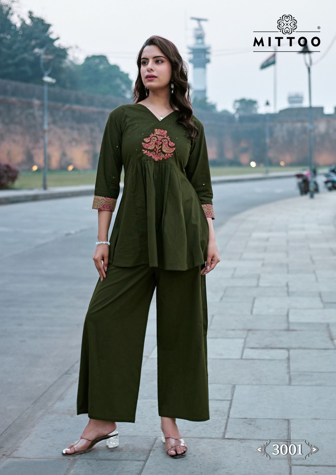 Mittoo Kurti Cotton Candy Co Ord Set Catalog collection 5