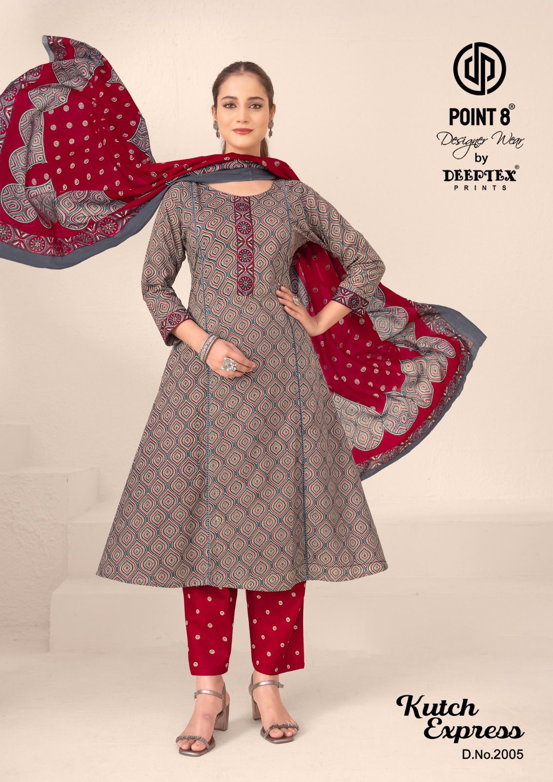 Deeptex Point 8 Kutch Express Vol 2 Salwar Kameez Catalog collection 5