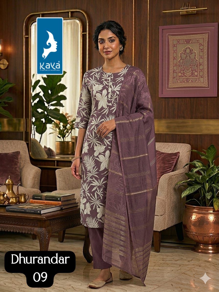 Kaya Kurti Dhurandhar Readymade Dress Size Set collection 7