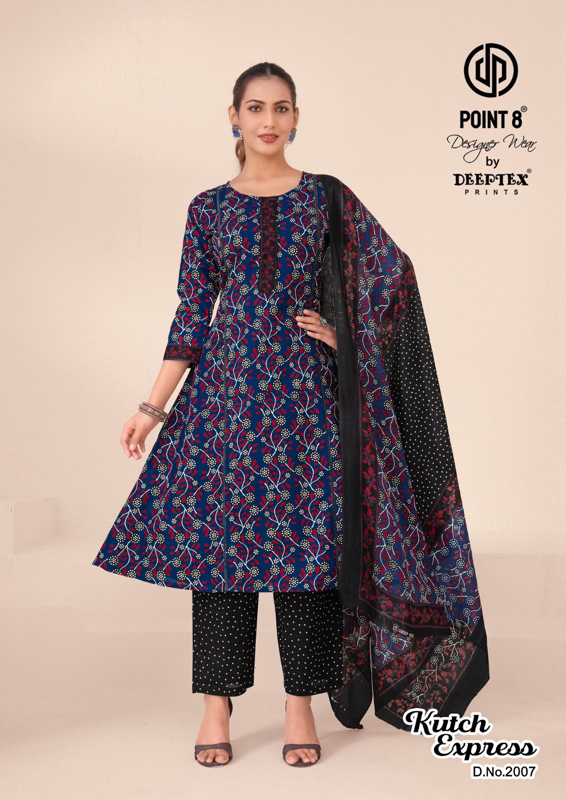Deeptex Point 8 Kutch Express Vol 2 Salwar Kameez Catalog collection 7