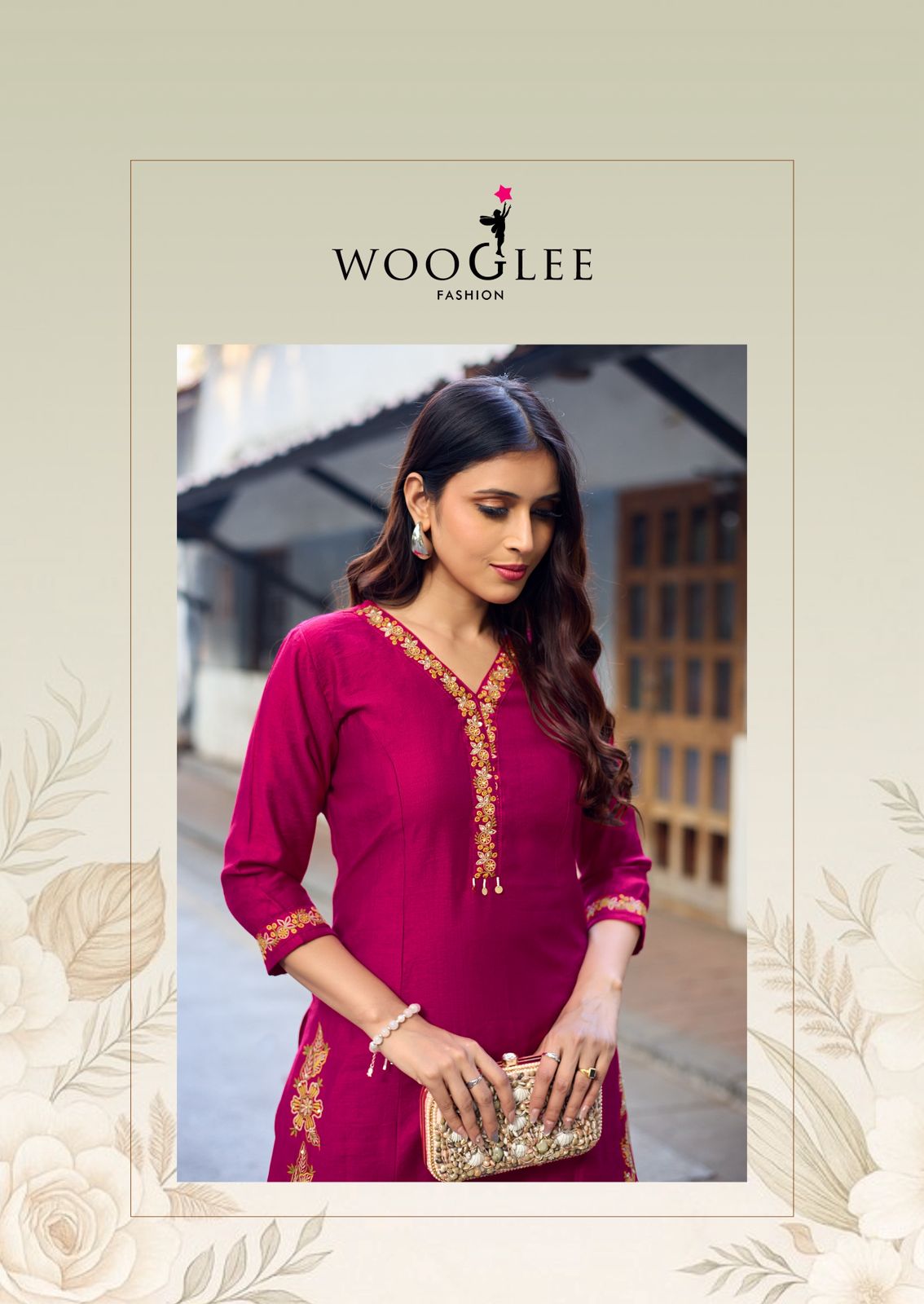 Wooglee Fashion Rahima Kurtis With Bottom Catalog collection 10