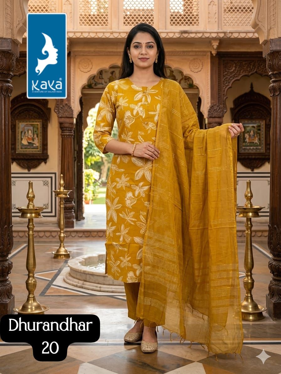Kaya Kurti Dhurandhar Readymade Dress Size Set collection 13