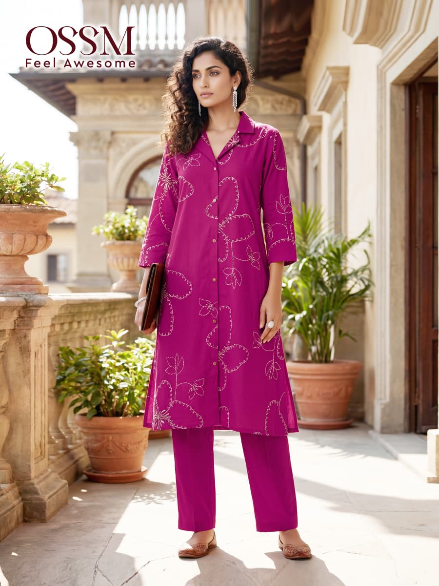 Ossm Rosy Vol 3 Kurtis With Bottom Catalog collection 6