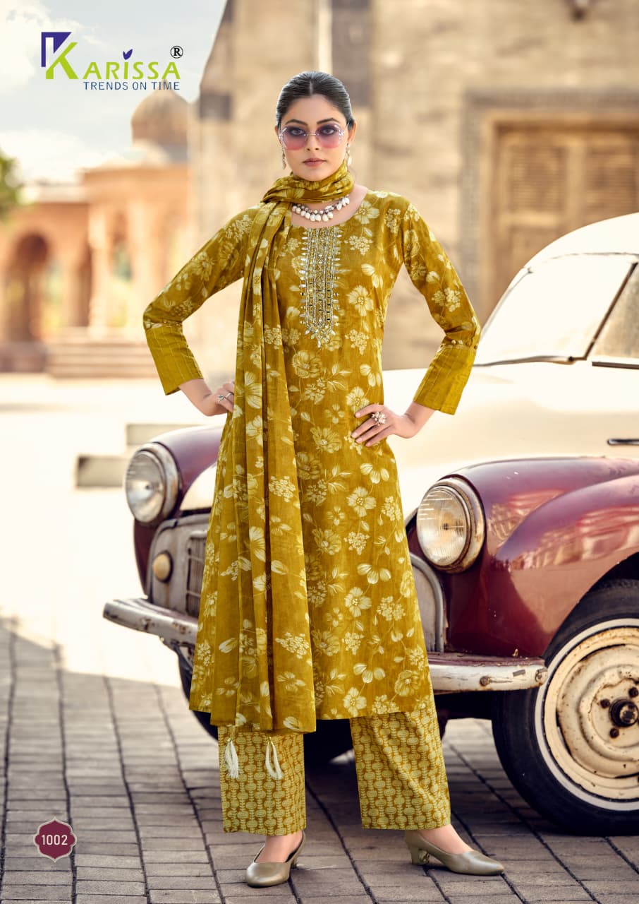 Karissa Summer Vibes Cotton Salwar Kameez Catalog collection 11
