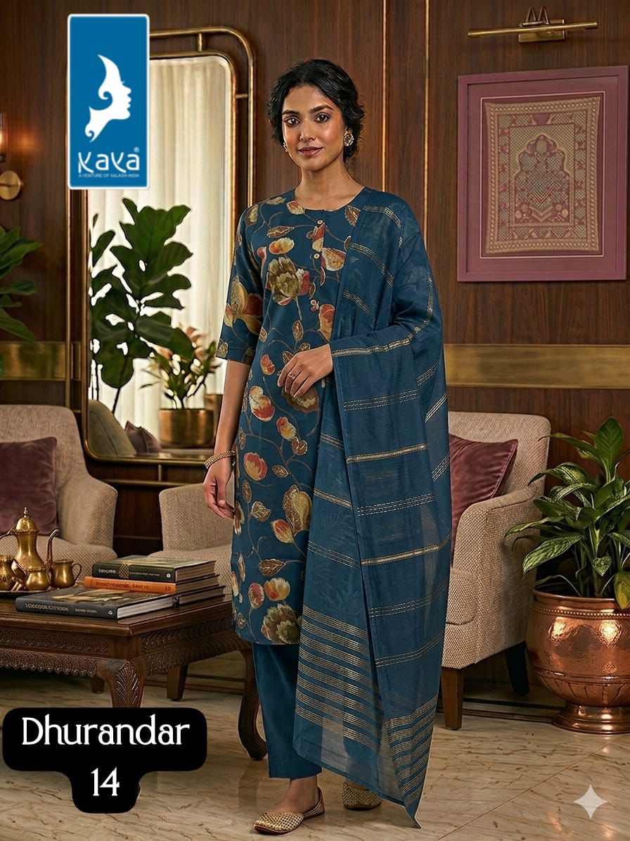 Kaya Kurti Dhurandhar Readymade Dress Size Set collection 5