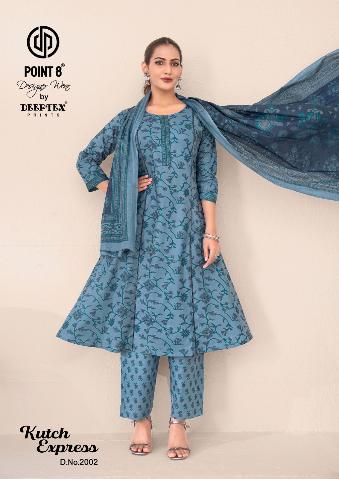 Deeptex Point 8 Kutch Express Vol 2 Salwar Kameez Catalog collection 2