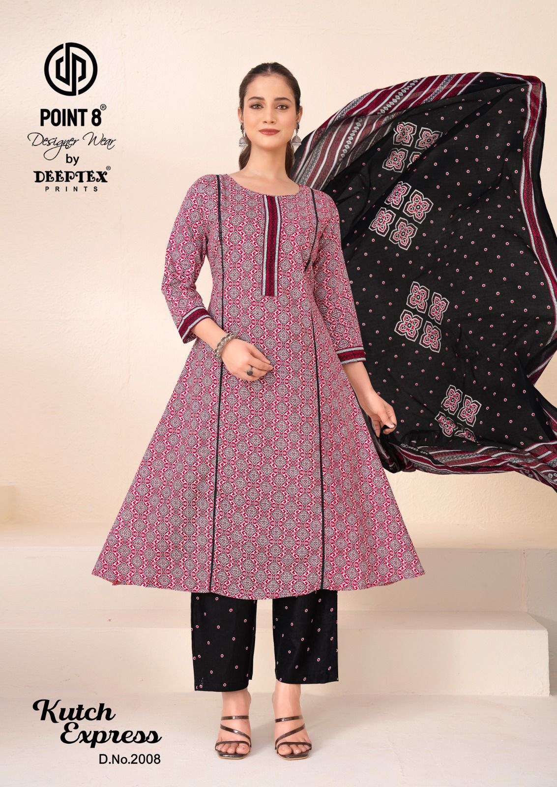 Deeptex Point 8 Kutch Express Vol 2 Salwar Kameez Catalog collection 6