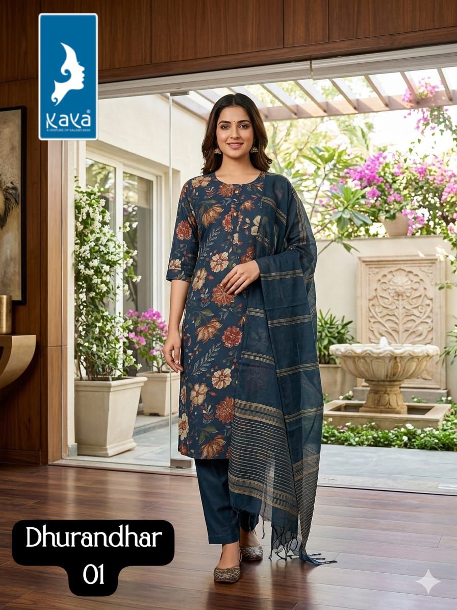 Kaya Kurti Dhurandhar Readymade Dress Size Set collection 3