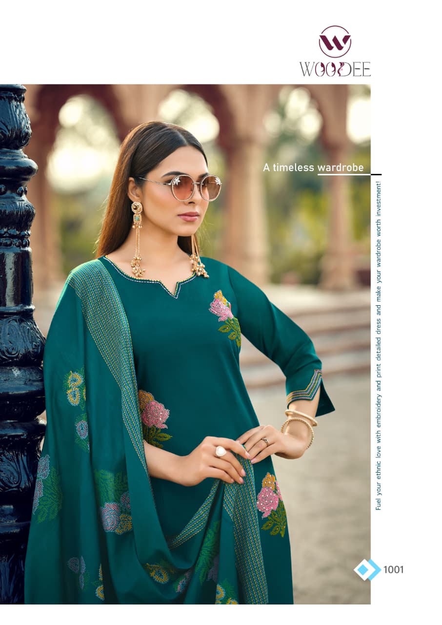 Woodee Mahek Cotton Salwar Kameez Catalog collection 7