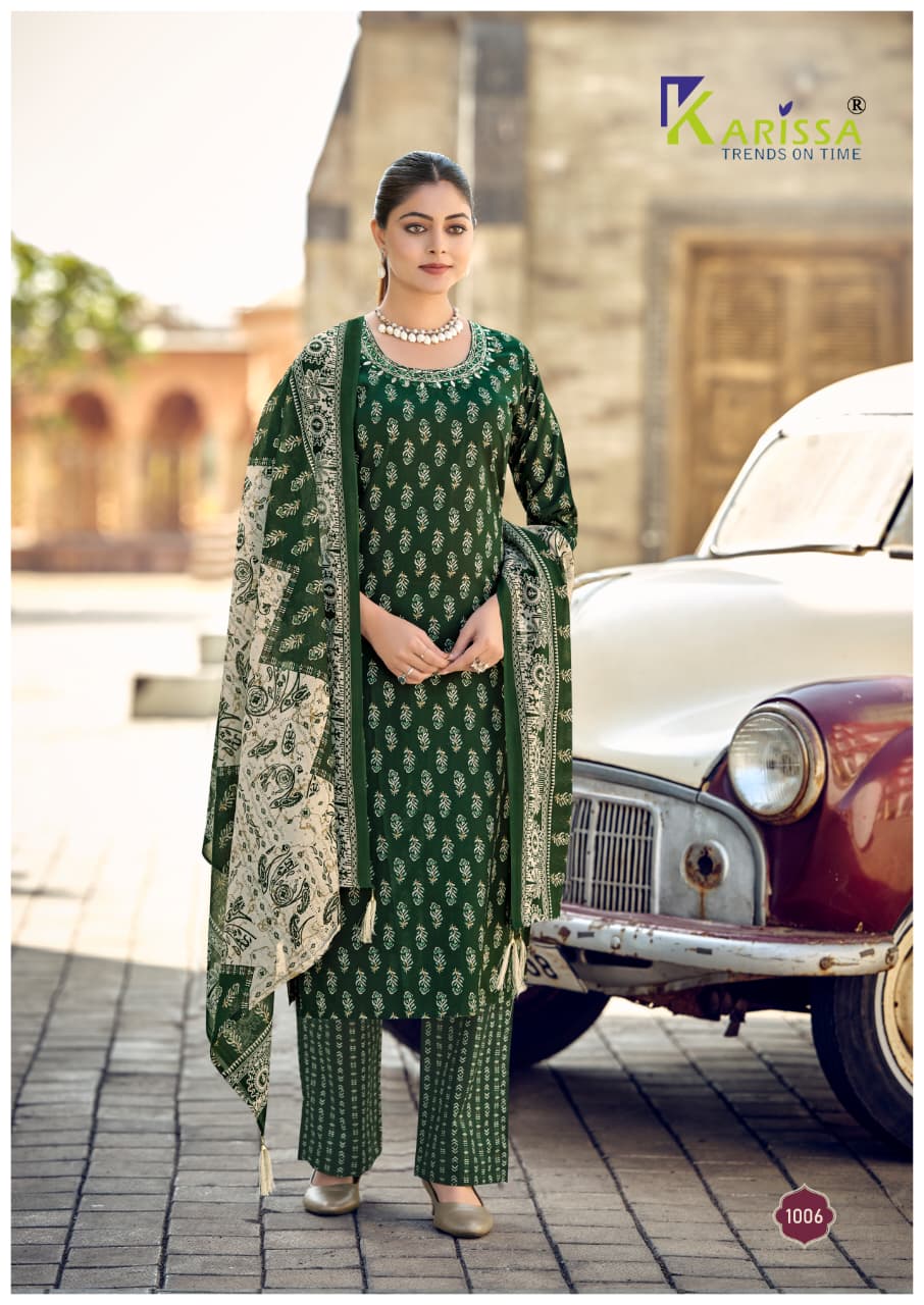 Karissa Summer Vibes Cotton Salwar Kameez Catalog collection 7
