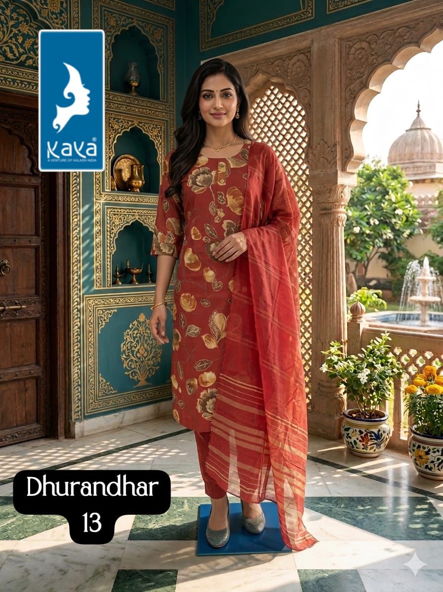 Kaya Kurti Dhurandhar Readymade Dress Size Set collection 18