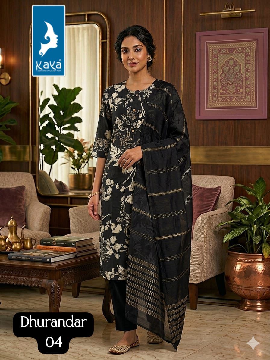 Kaya Kurti Dhurandhar Readymade Dress Size Set collection 11
