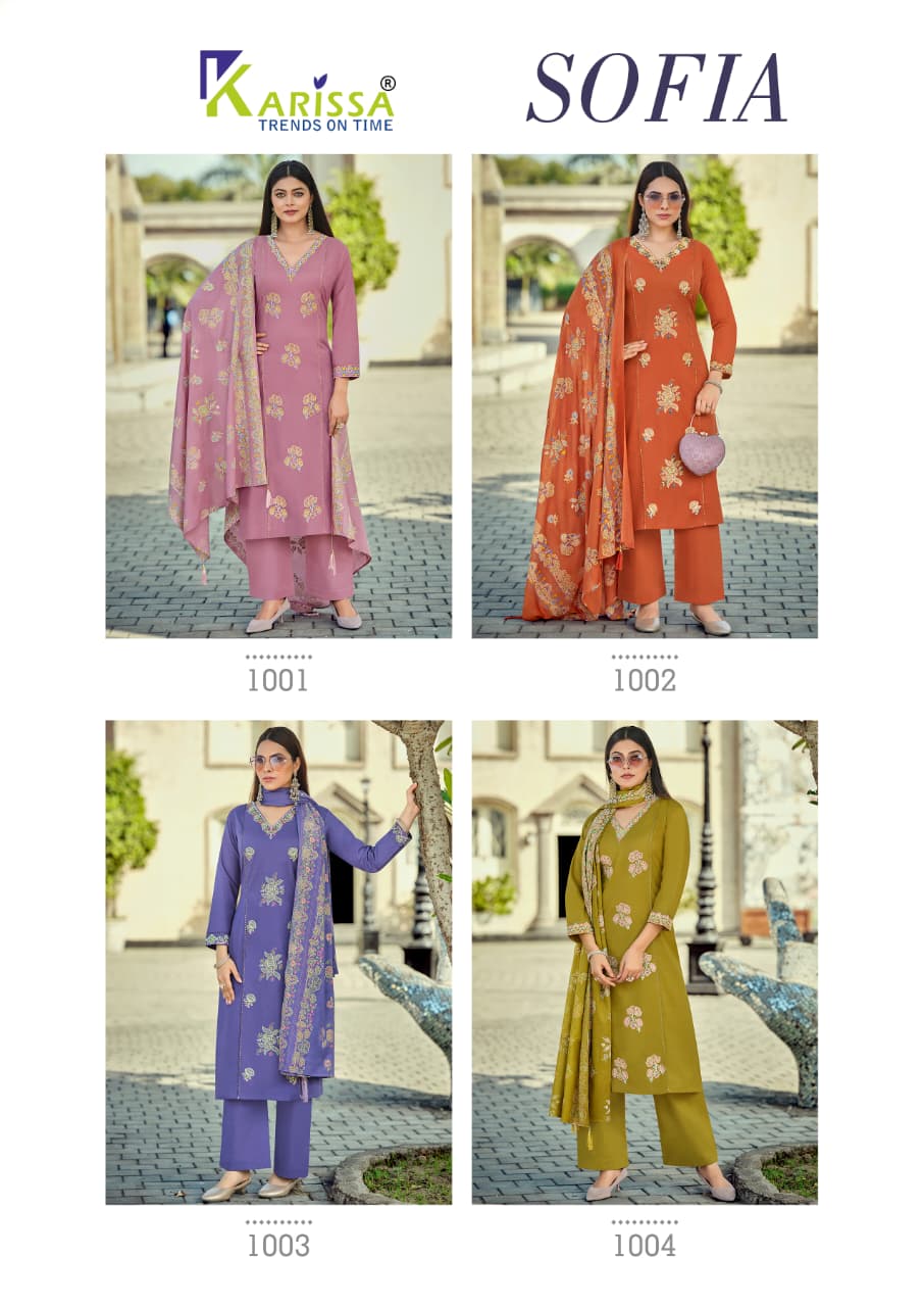 Karissa Sofia Cotton Salwar Kameez Catalog collection 4