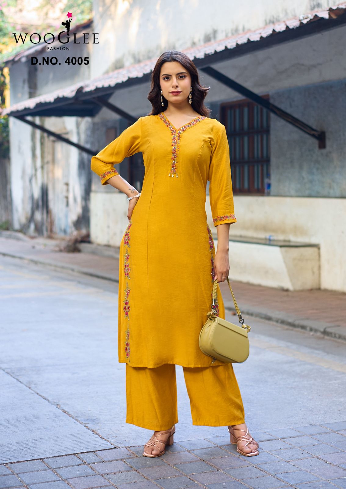Wooglee Fashion Rahima Kurtis With Bottom Catalog collection 5