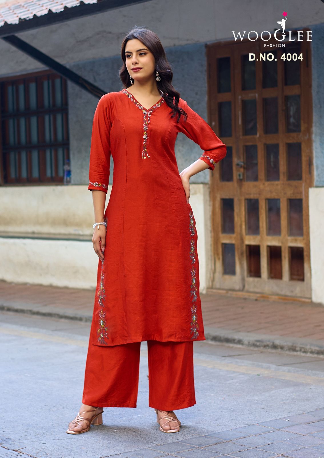 Wooglee Fashion Rahima Kurtis With Bottom Catalog collection 4