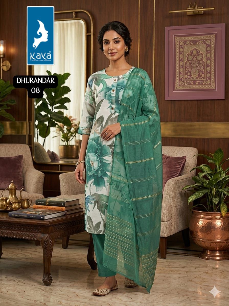 Kaya Kurti Dhurandhar Readymade Dress Size Set collection 12