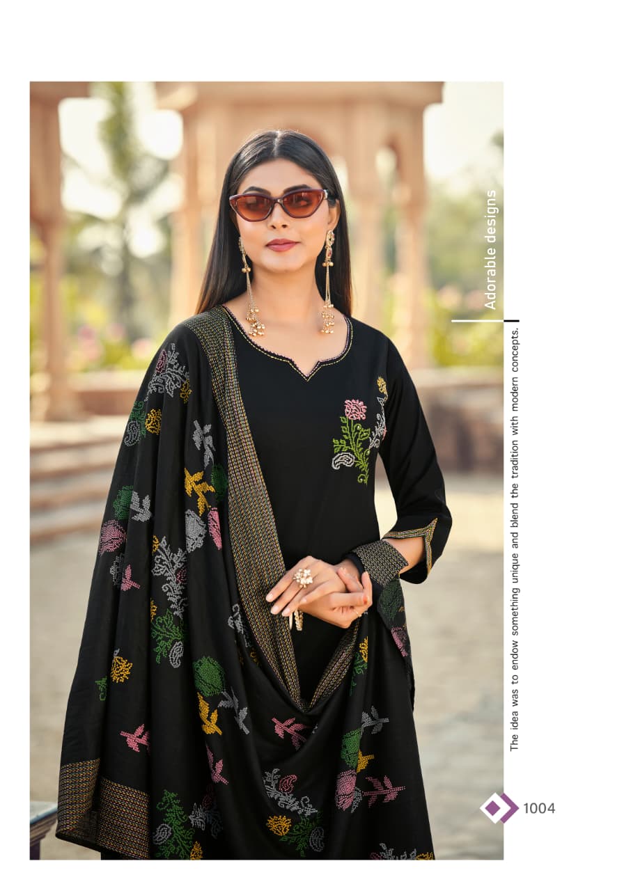 Woodee Mahek Cotton Salwar Kameez Catalog collection 6