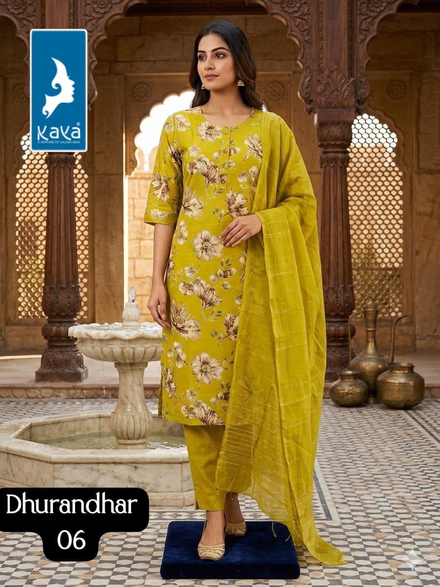Kaya Kurti Dhurandhar Readymade Dress Size Set collection 16