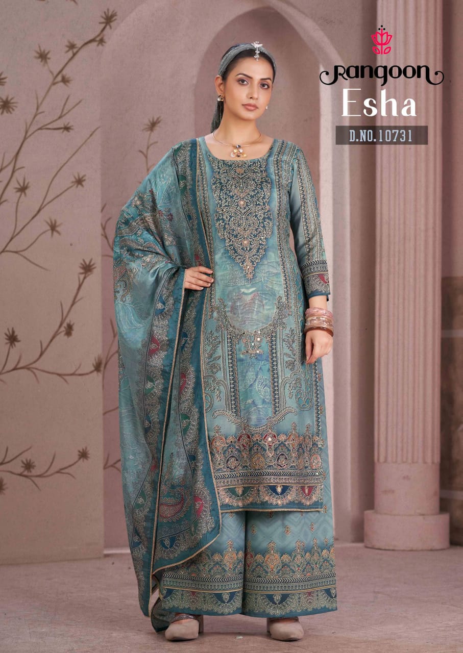 Rangoon Esha Printed Salwar Kameez Catalog collection 5