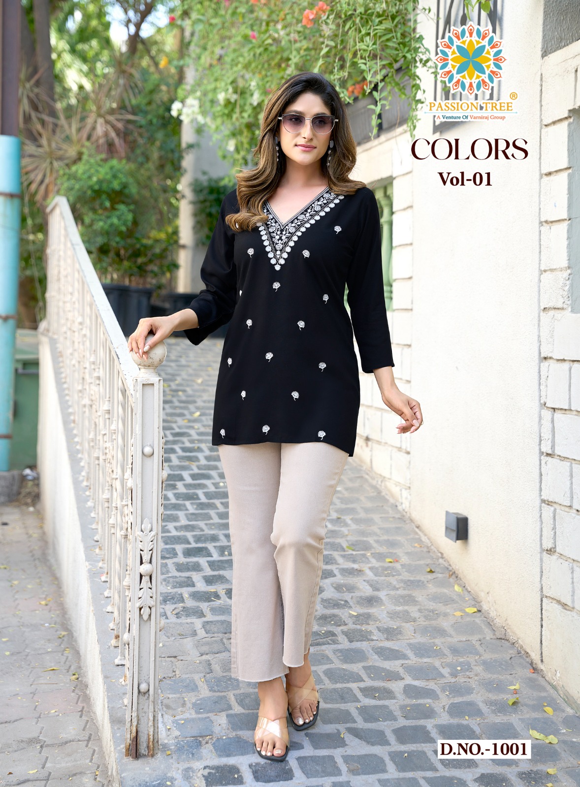 Passion Tree Colors Lucknowi Work Kurtis Catalog collection 4
