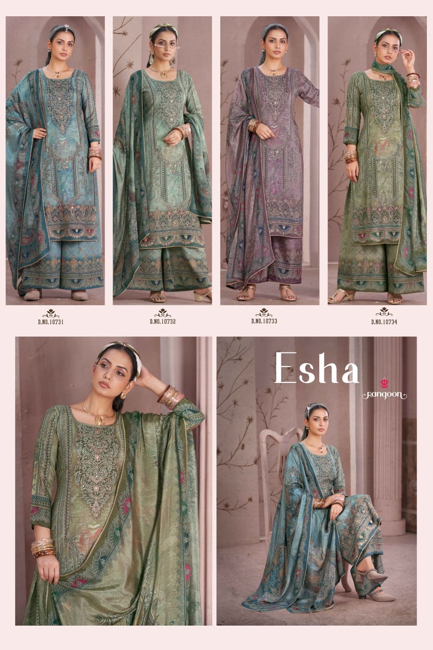 Rangoon Esha Printed Salwar Kameez Catalog collection 4