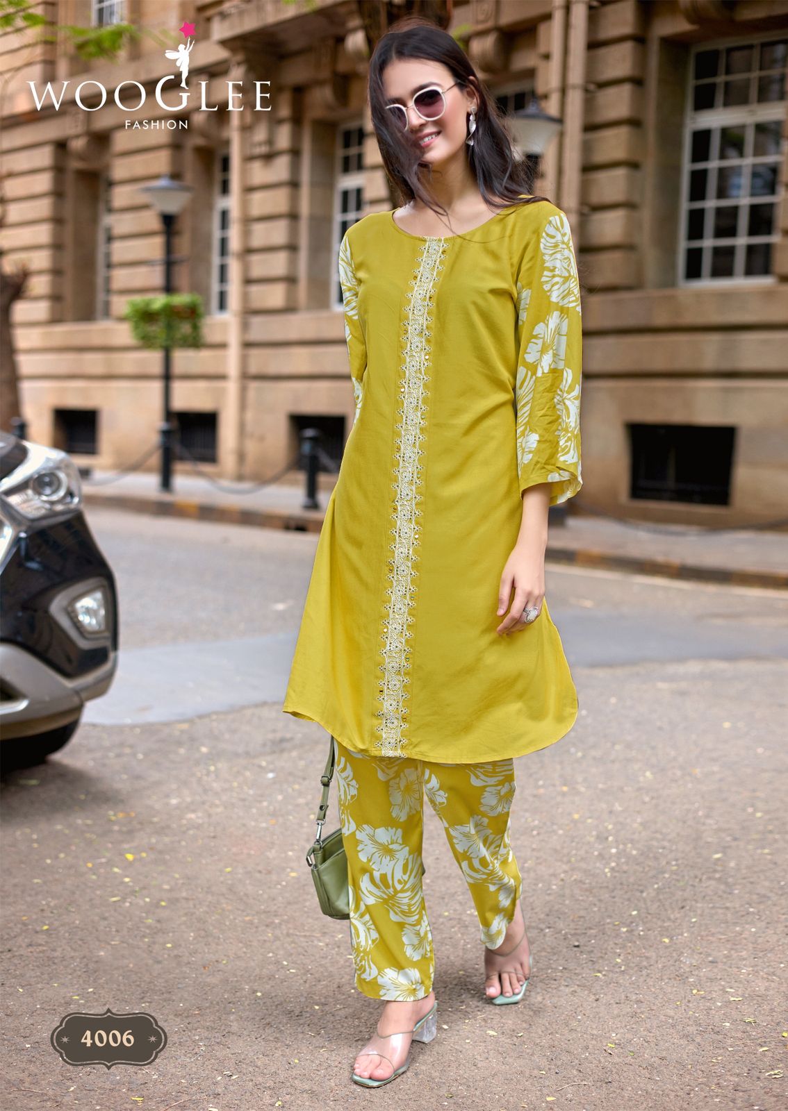 Wooglee Fashion Yanaa Kurtis With Bottom Catalog collection 10