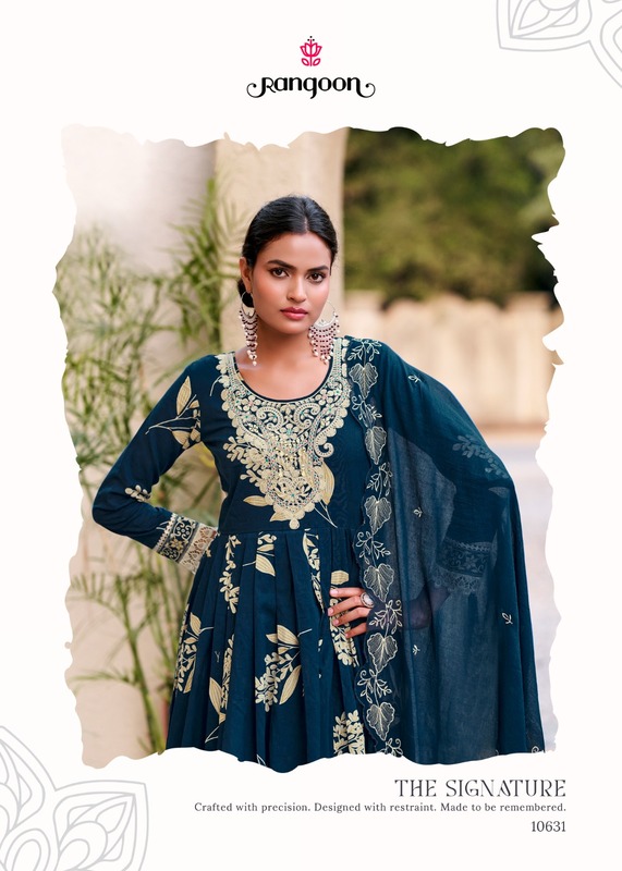 Rangoon Violet Cotton Salwar Kameez Catalog collection 5