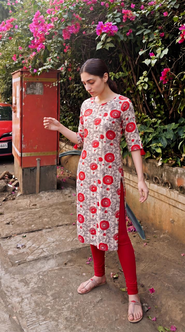 Reevika Super Cotton Kurtis Catalog collection 11