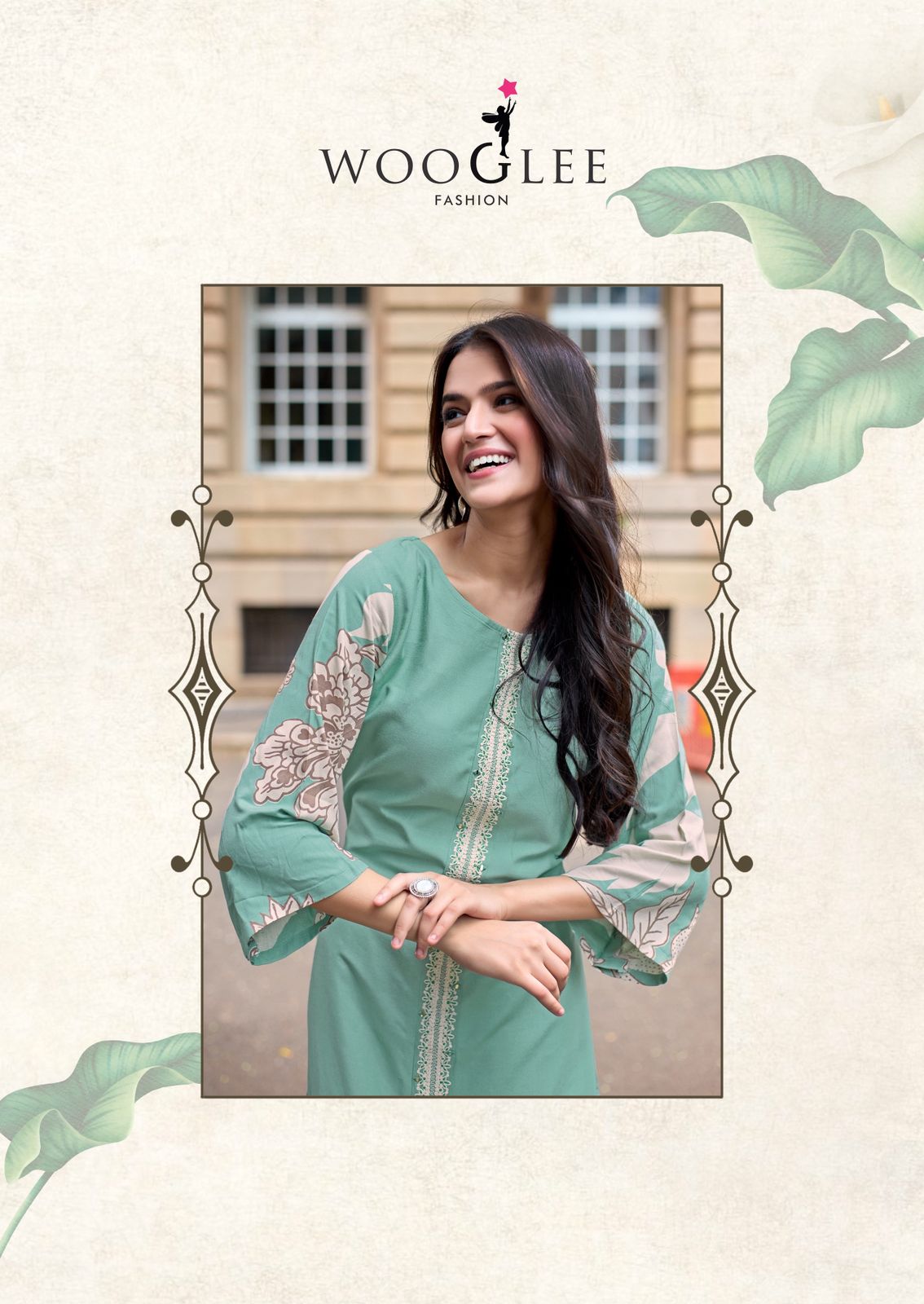 Wooglee Fashion Yanaa Kurtis With Bottom Catalog collection 5