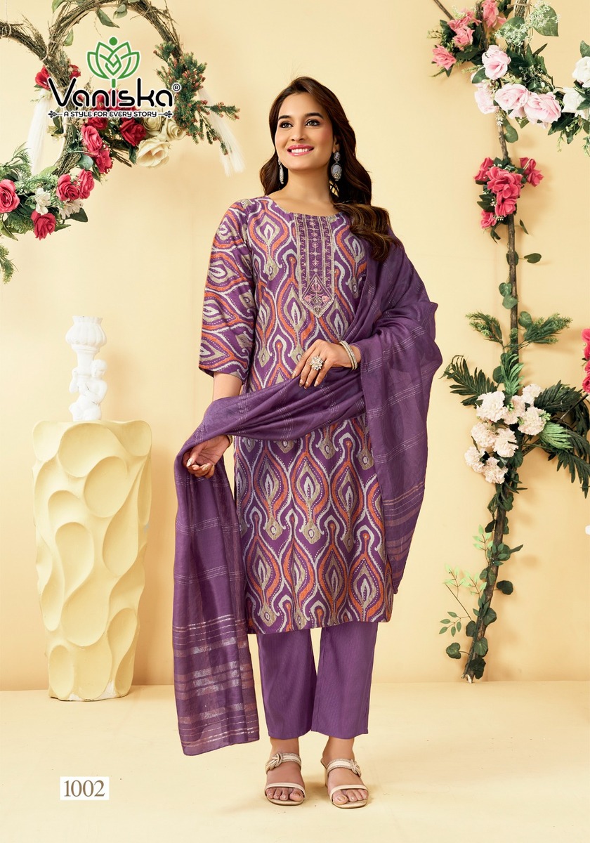 Vaniska Fashion Falak Printed Salwar Kameez Catalog collection 11