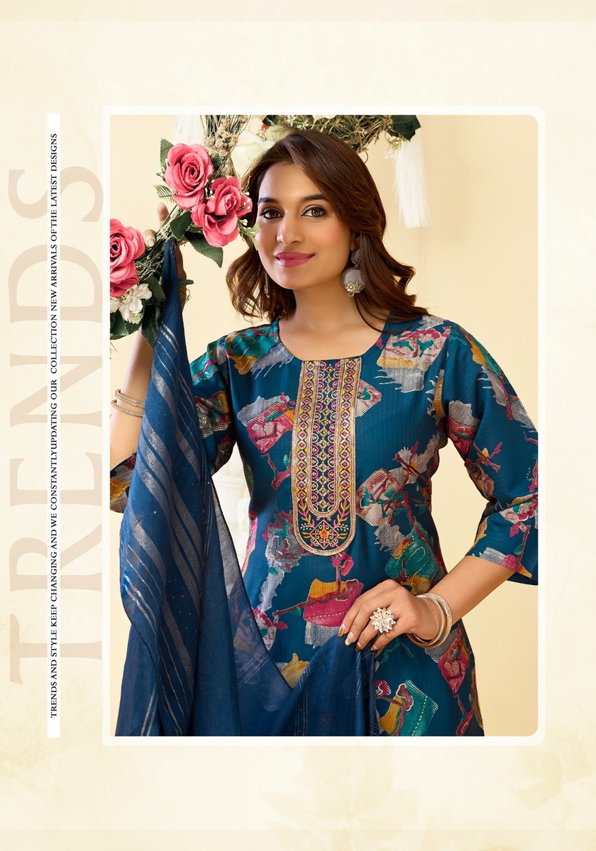 Vaniska Fashion Falak Printed Salwar Kameez Catalog collection 9