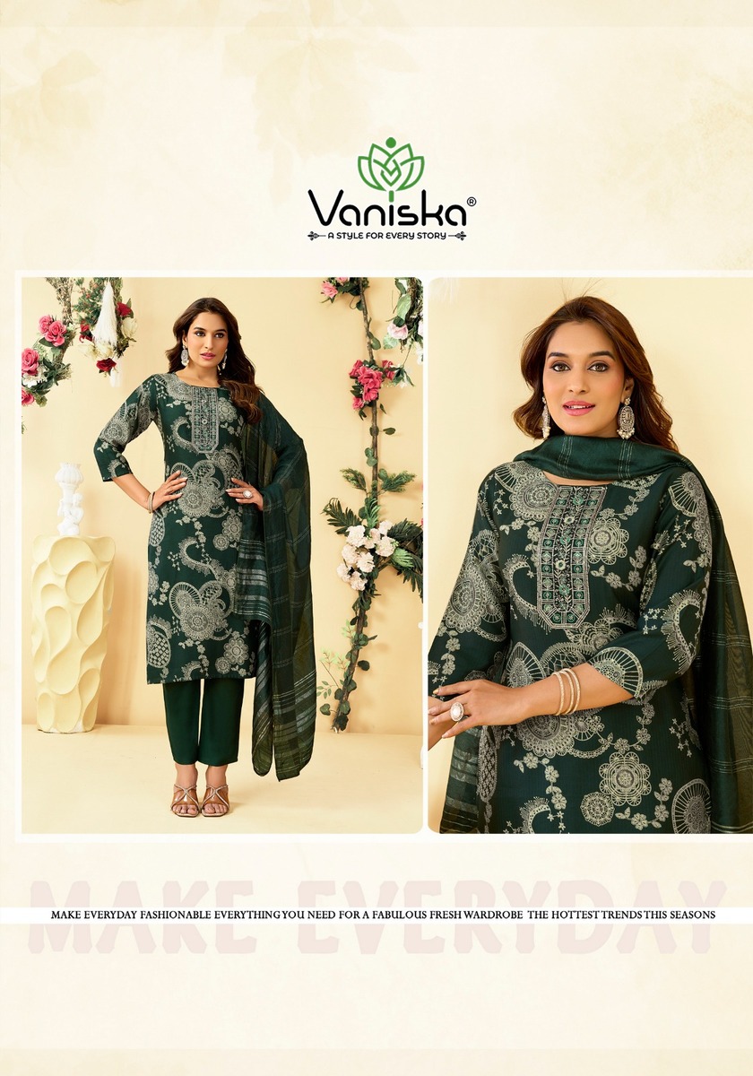 Vaniska Fashion Falak Printed Salwar Kameez Catalog collection 4