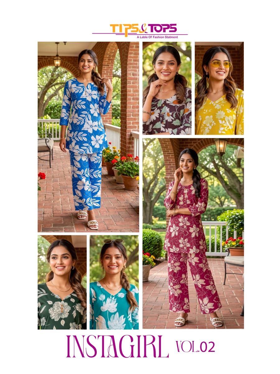 Tips And Tops Instagirl Co Ord Set Catalog collection 5