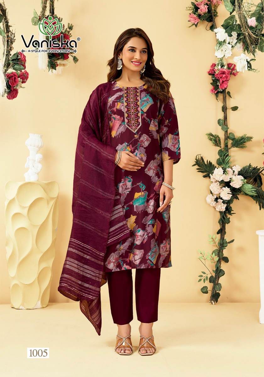 Vaniska Fashion Falak Printed Salwar Kameez Catalog collection 5