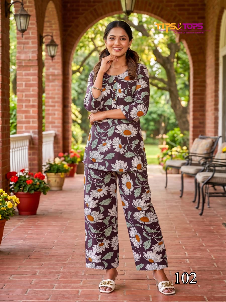 Tips And Tops Instagirl Co Ord Set Catalog collection 4