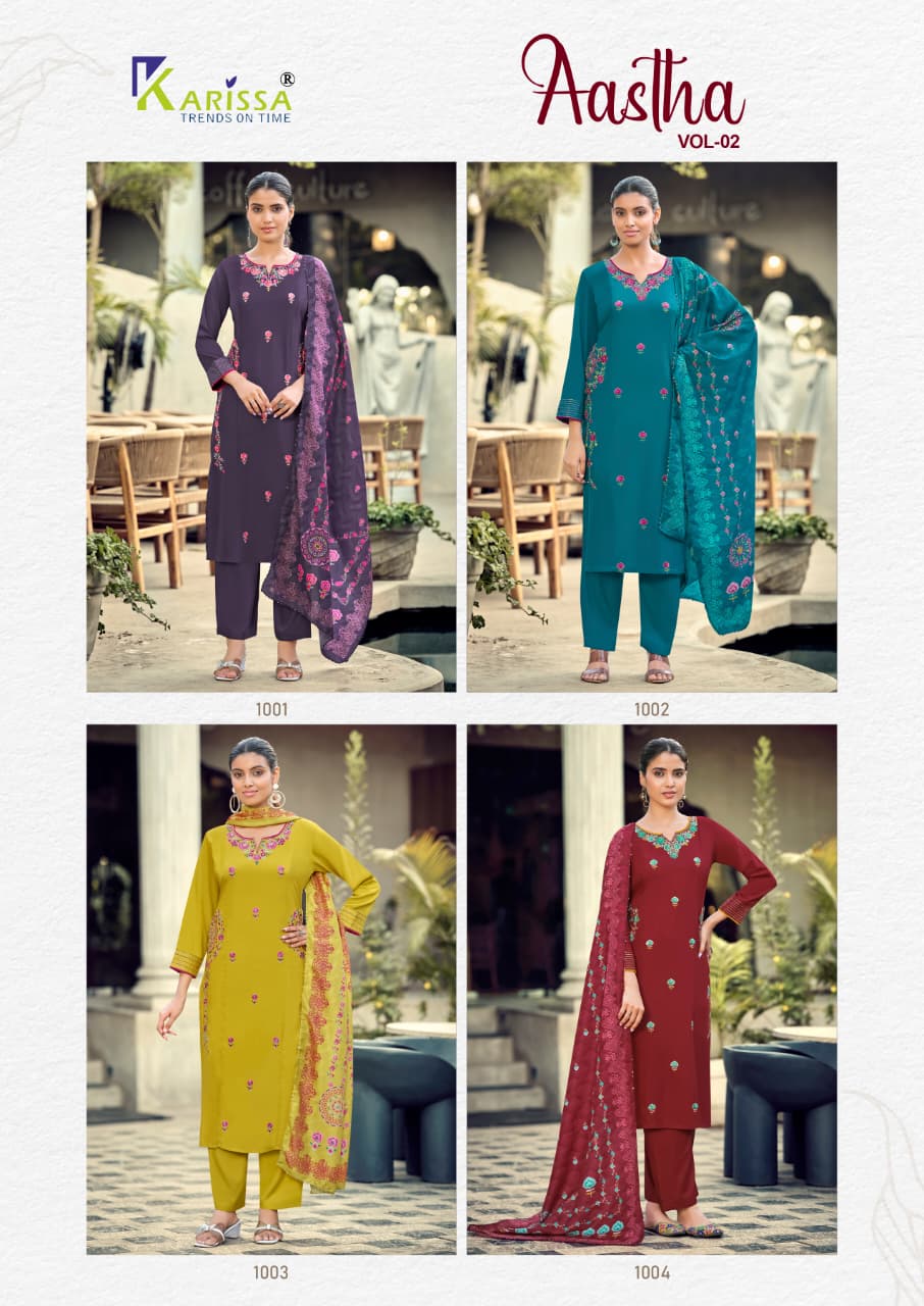 Karissa Aastha Vol 2 Readymade Dress Catalog collection 2