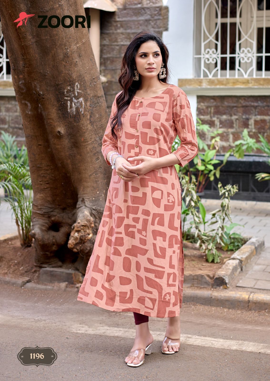 Zoori Akshara Vol 33 Rayon Kurti Catalog collection 6